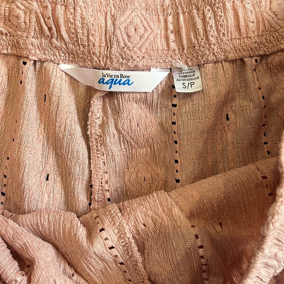 Summer Pink Mid Rise Shorts - Picture 3 of 4